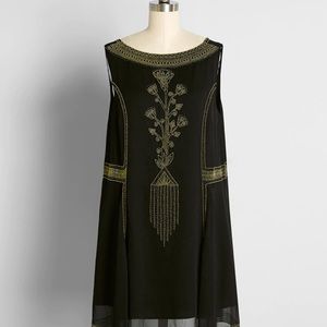 ModCloth Dashingly Art Deco Mini Dress NWT